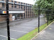Mesh Fencing Stockport Advertiser Building